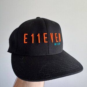 E11EVEN Miami Logo Strip Club Snapback Hat